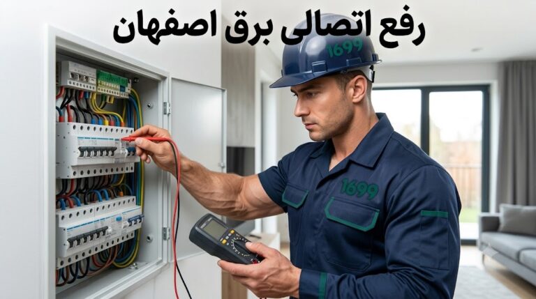 راهنمای جامع رفع اتصالی برق منازل در اصفهان و اصول عیب‌یابی فوری
