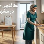 نظافتچی خانم در مشهد
