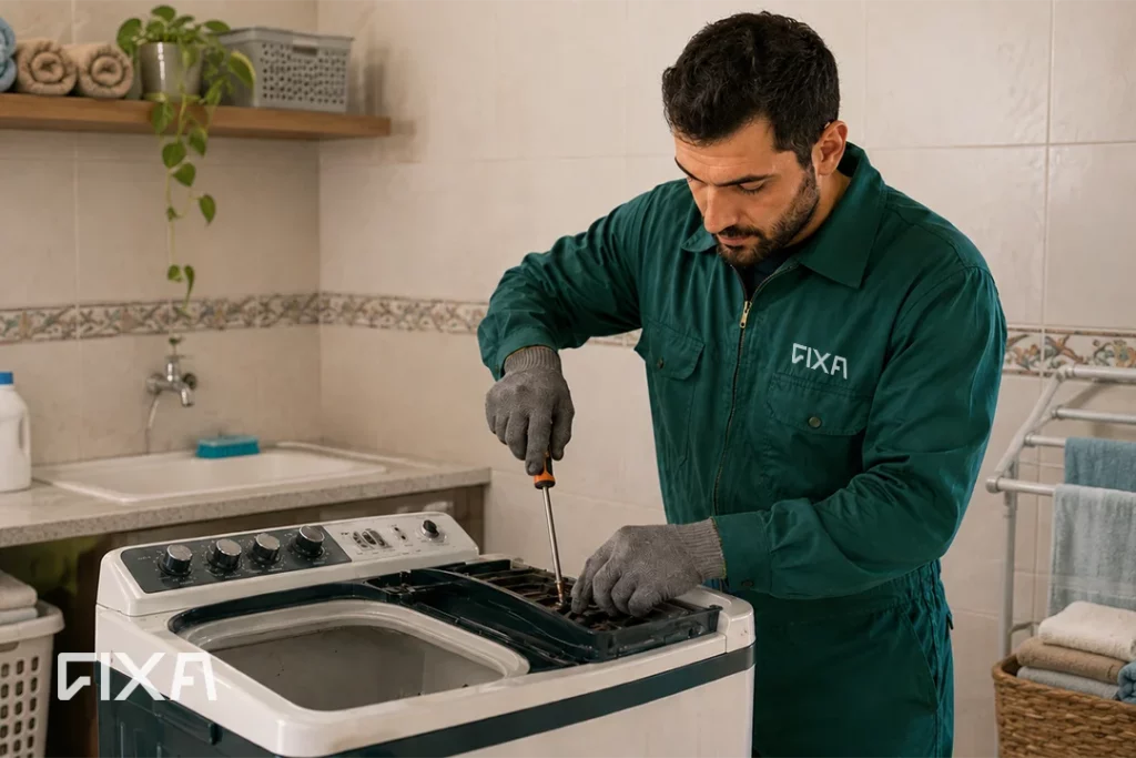 تعمیر ماشین لباسشویی دوقلو در شیراز؛ خدمات تخصصی و فوری در محل