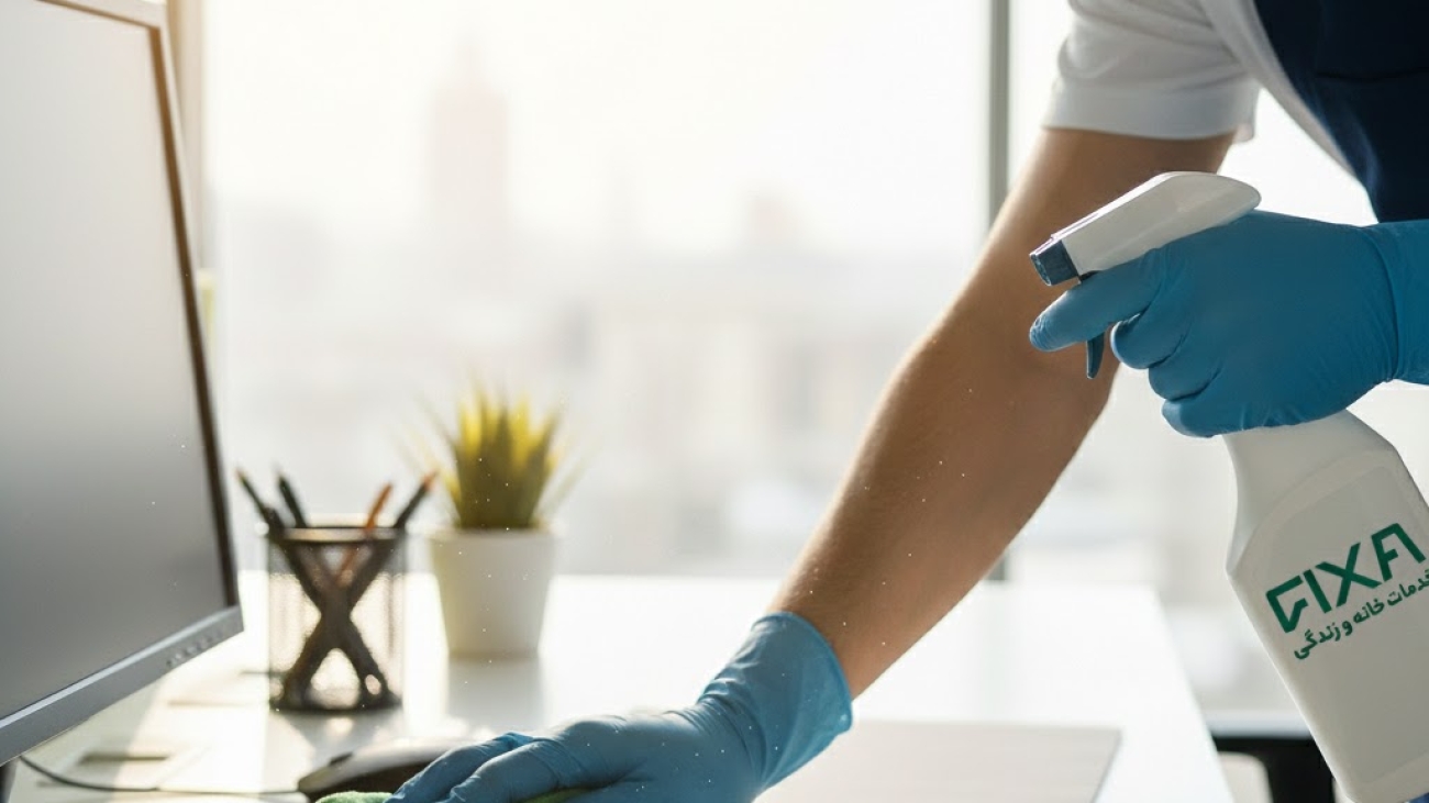 نظافت اداره و شرکت‌ها