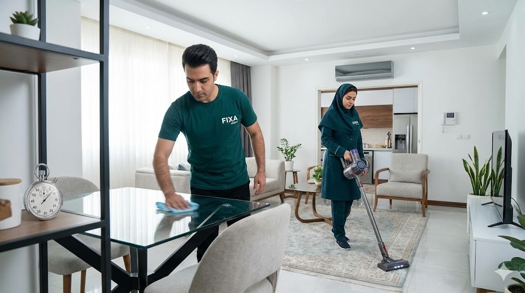 نظافت فوری در اصفهان