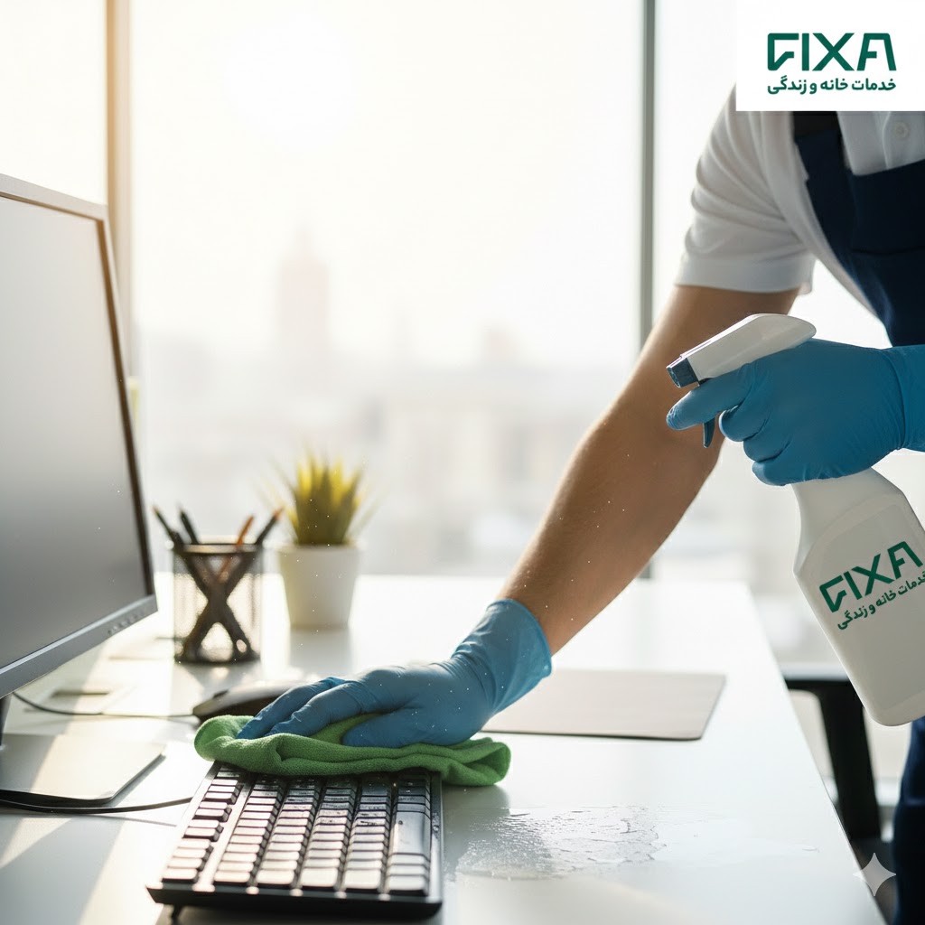 نظافت اداره و شرکت‌ها